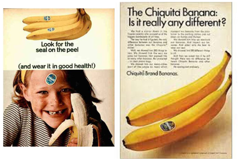 Chiquita advertisingArt