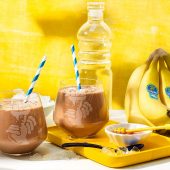 Batido de proteínas posentreno de banana Chiquita