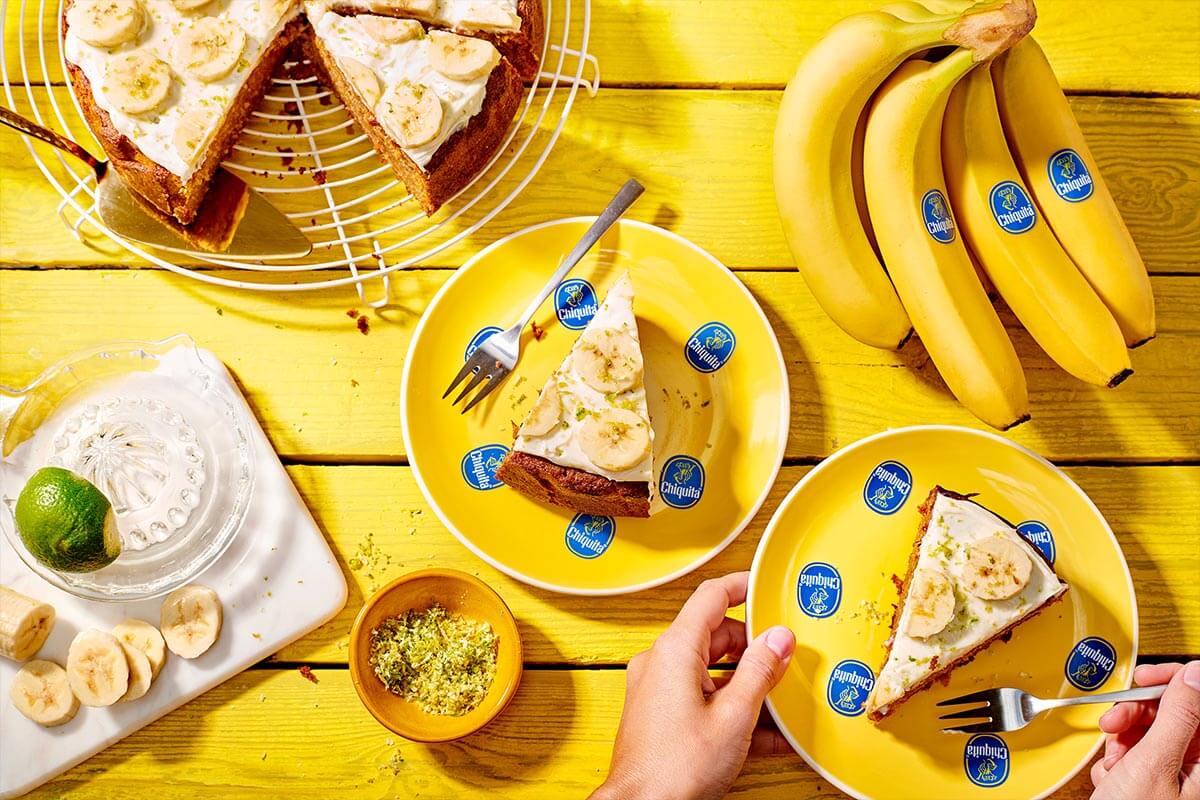 Pastel de zanahoria y banana Chiquita