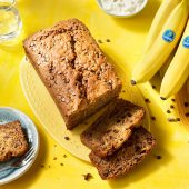 Pan de banana Chiquita con pepitas de chocolate