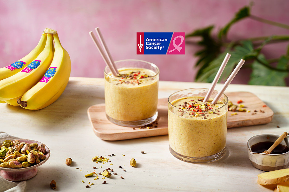 Batido Chiquita congelado de cúrcuma y jengibre