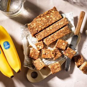 Bocaditos de proteína de banana veganos