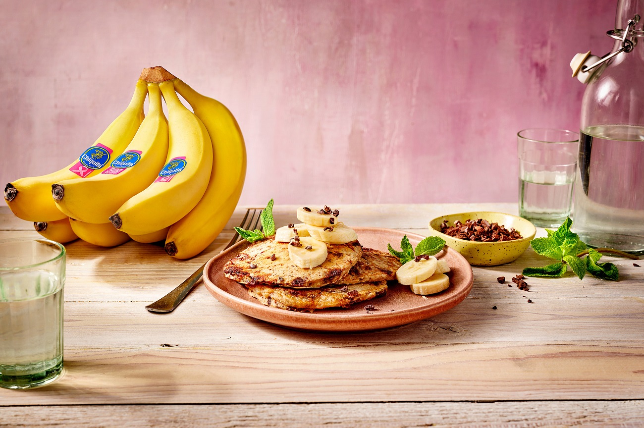 Panqueques Chiquita con trozos de chocolate