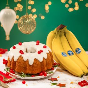 Bizcocho Bundt de Chiquita Banana para las fiestas