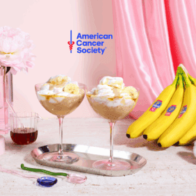 «Mousse» vegana de banana Chiquita