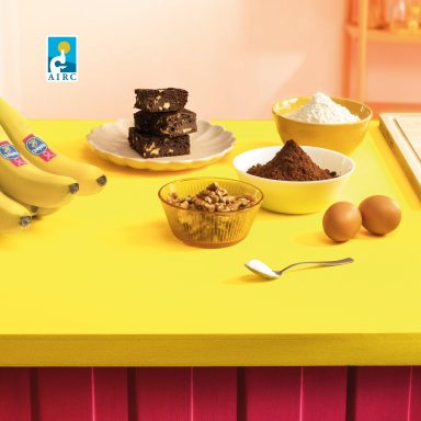 Brownies Chiquita Banana con cacao sin azúcar
