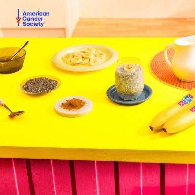 Pudín de Chía y Banana Chiquita