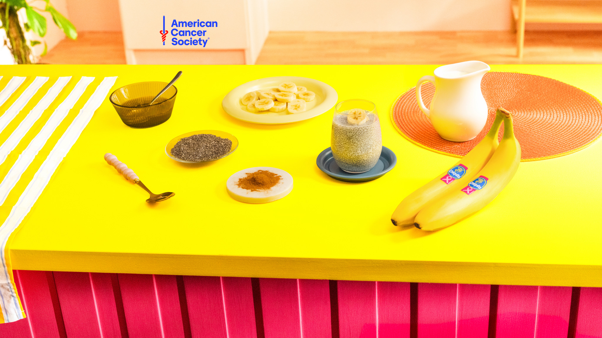 Pudín de Chía y Banana Chiquita