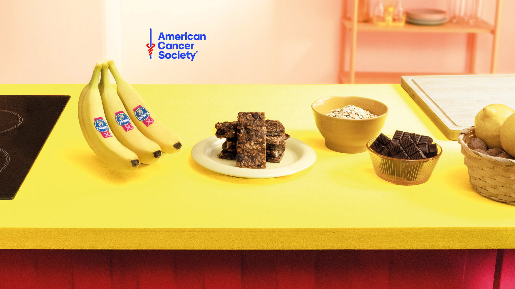 Barritas de Banana Chiquita, Avena y Chocolate