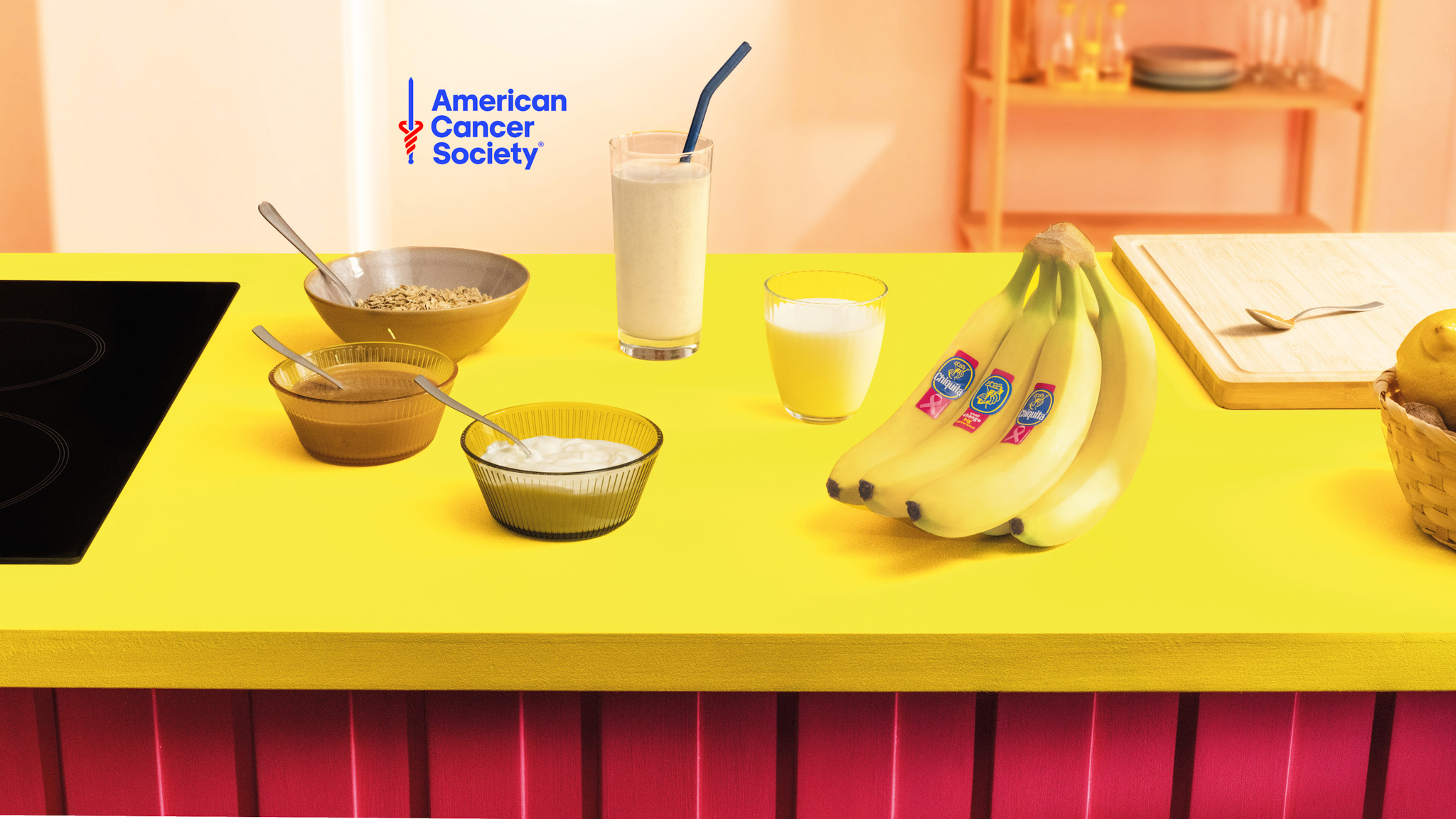 Smoothie de Banana Chiquita, Yogur y Mantequilla de Cacahuete